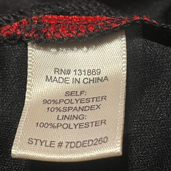 Thirty Thirty L Velvet Rose Open Back Mini Dress - Picture 6 of 7